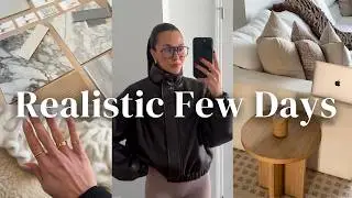 Few Days Vlog | getting out of a winter funk, my monthly appts, house project updates & travel prep