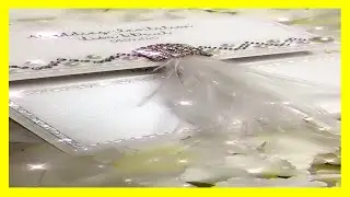 Luxury handmade wedding invitation, very elegant wedding cards, wedding invitations 2022