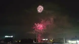 Post Game Fireworks! TD Ballpark, Dunedin, FL.