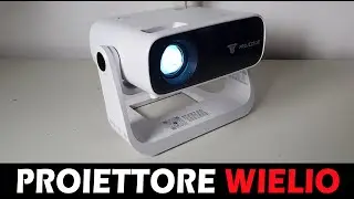 RECENSIONE:  Ho Provato il nuovo Proiettore smart della Wielio con Android 11 - test e recensione
