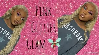 Pink Glitter Glam Makeup Tutorial