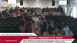 GTF Church Sunday Morning Service | August 25, 2024