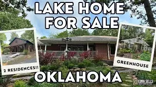 Lake&nbsp;Home for&nbsp;Sale OKLAHOMA | 10 acres | 2 Residences | Home&nbsp;Tour