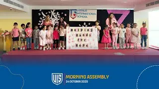 🎗️ Morning Assembly &ndash; October 24, 2025 💖 - Vernus International School