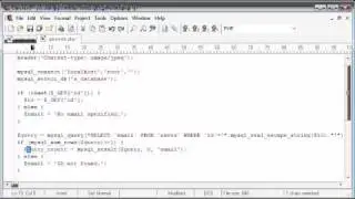 Beginner PHP Tutorial - 160 - Protecting Email with String to Image Part 4