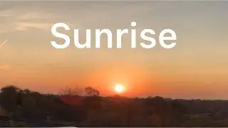 Amazing Sunrise Short Video