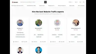Hire the Best Website Traffic Experts | Xp Freelancer