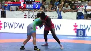 1/2 WW - 57 kg: G. BULLEN (NOR) v. B. DUDOVA (BUL)