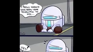 among us comic- a sad story Part 1-2-3