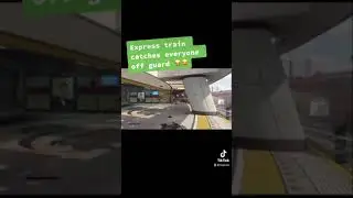 EXPRESS TRAIN CATCHES EVERYONE OFF GUARD LOL