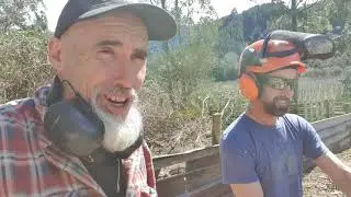 A day in the life of Simon Cutting Firewood SV54