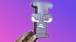 Paper Craft | SPANISH Alphabet Lore I | Adrian's Alphabet Lore