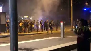 AFFRONTEMENTS STRASBOURG FRANCFORT