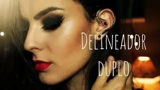 ♡ Make com delineador duplo ♡