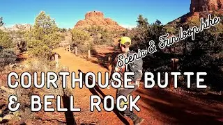 Courthouse Butte & Bell Rock Loop Hike in Sedona, AZ - 6 miles of Red Rocks scenery
