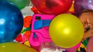 MOST SATISFYING ASMR Balloon Pop & Blow 🎈 Colorful Unboxing Compilation