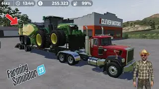 Fs23 We bought a new baler. - tractor games Farming simulator23