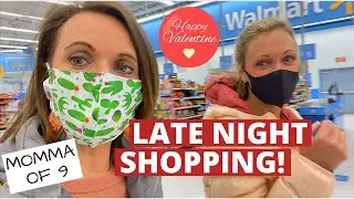 MOM OF 9 GETS OUT | Late Night Valentines Shopping!