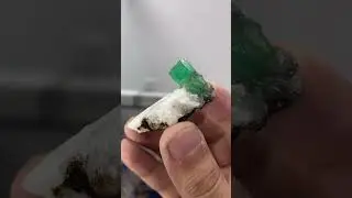 Emeralds on Matrix &ndash; Nature&rsquo;s Masterpiece! #emerald #crystals #gems