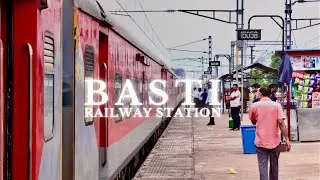 Basti Railway Station | Train Announcement | Indian Railways | 4K Cinematic HDR Video