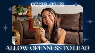 Leo New Moon Energy Reading: Being Open To Life Is What Will Propel You 🌻 July 28 with Jocelyn