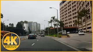 Driving Tour of Admiralty Way and Washington Blvd, Los Angeles [4K]