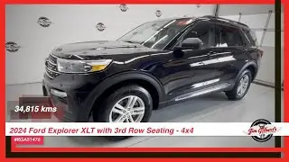 2024 Ford Explorer XLT with 3rd Row Seating | Fredericton | Used SUV | Pre-owned Vehicles for Sale