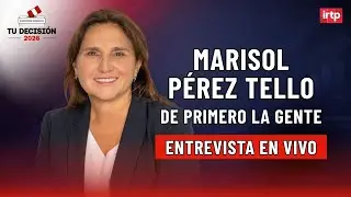 Entrevista a Marisol Pérez Tello de Primero la Gente | 