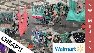 SUPER CUTE & CHEAP WALMART SWIMSUIT HAUL! WALMART SWIMSUITS IN STORE! WALMART PLUS SIZE SWIMSUITS!!