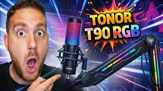 🎮 UNBOXING &diams;️ ET TEST DU BRAS MICRO RGB TONOR GAMING MIC BOOM   UNE DINGUERIE A MOINS DE 80&euro; ?