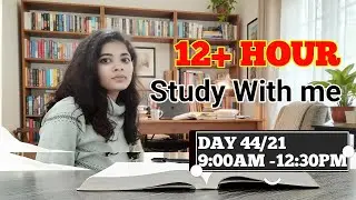 3 Hour Deep Focus Study with Me 🎧| UPSC, NEET, SSC CGL 2025 Non-Stop Concentration Music for Succes