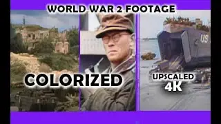 Colourization and Upscale War trailer 4K