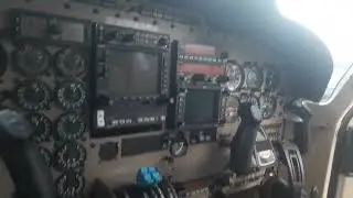 Cockpit do piper S&ecirc;neca 