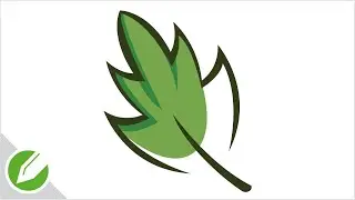 Artificial Leaf Drawing with CorelDraw | Flat Vector Style | Drawing | CorelDraw Tutorial