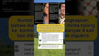 Ibunda Aurelie 4x minta tolong kak Seto #trending #beritaterkini #shorts