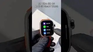 S9 Ultra (3) 4G Android Smart Watch with SimCard and Camera⚡️ #shorts #trending #video #sports #4g