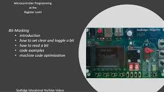 8 Microcontroller Bit-Masking, setting, clearing, toggling and reading a bit with examples