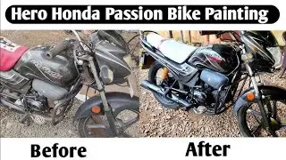 Hero Honda Passion Pro full restoration #automobile #mechanic 