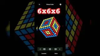 Making the donut 🍩 or the dot pattern on a 6x6x6 Rubik's cube. #shortsfeed#cube#6x6x6#pattern#donut.