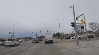Driving tour &bull; Grant Ave | Winnipeg &bull; Canada #4K