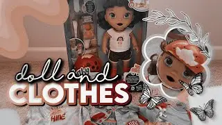 BABY ALIVE roller skate baby + clothes haul! 🛼🩷