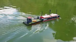 Pusher Tug Maiden Voyage