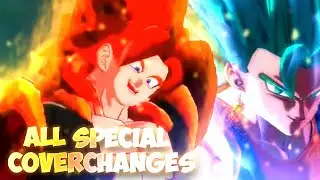 All Special Cover Change Animation! Dragon Ball Legends!
