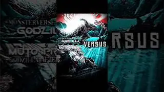 Muto Prime Vs Godzilla #monsterverse #edit #godzilla #kaiju #mv #shorts #viral