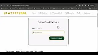 Maximize Your Email Impact: A Deep Dive into NewFreeTool's Email Validator