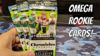 3 2020 Chronicles Football Value Packs! OMEGA EXCLUSIVE ROOKIE CARDS!