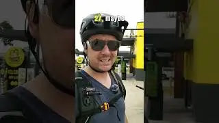 POV Day 11, Darwin 5,000km challenge, 50km bike, magpie dodged, GYG fuel, 245km total.