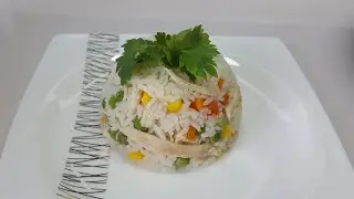 Tane tane Garnit&uuml;rl&uuml; pilav tarifi 👌 sebzeli pirin&ccedil; pilavı tarifi ✅️