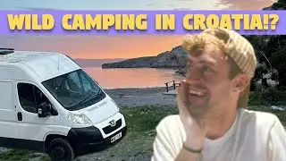 CROSSING THE BORDER! Van Life in Croatia starts now!