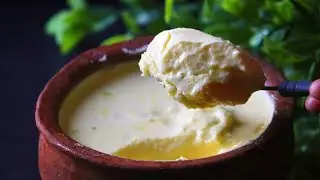Instant Custard Yogurt Recipe | Instant Steamed Curd | How To Make Custard Flavor Thick Curd